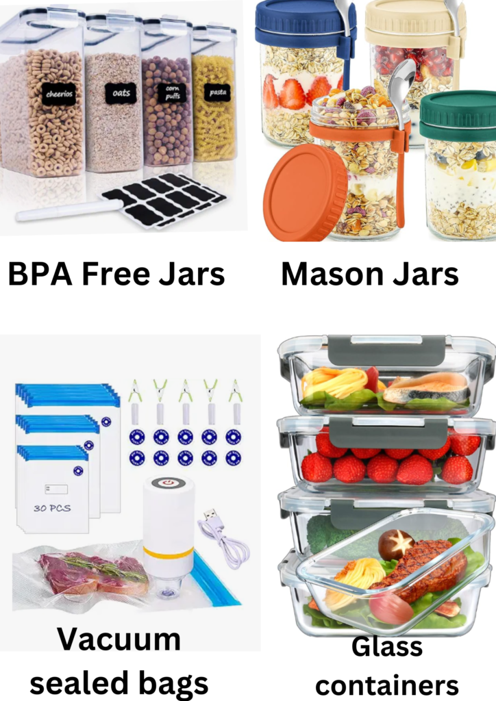 Food Storage-Kitchen Storage Organizers